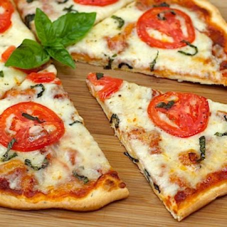 Pizza - homemade thin crust