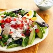 Salads (Individual Chicken Cobb with Blue Cheese Dressing)