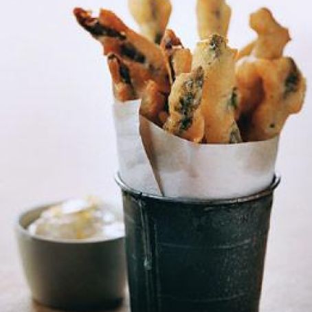 Beer-Battered Asparagus