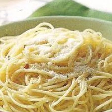 Garlic and Oil Spaghetti - Vegan
