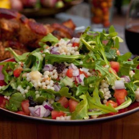 Israeli Couscous and Arugula Salad