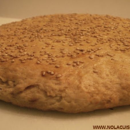 New Orlean's muffuletta bread