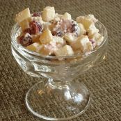 ENSALADA DE MANZANA NAVIDAD