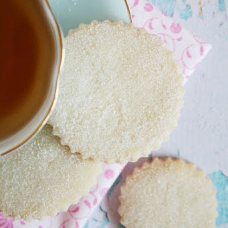  Vanilla Sugary Shortbread Cookies
