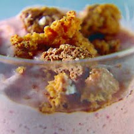 Amaretto and Raspberry Smoothie