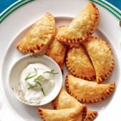 Spiced Beef Empanadas with Lime Sour Cream
