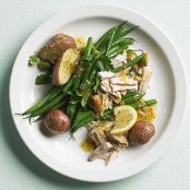 Mediterranean Tuna Salad with Olive Dressing