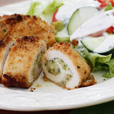 Chicken Rollatini Stuffed with Zucchini and Mozzarella