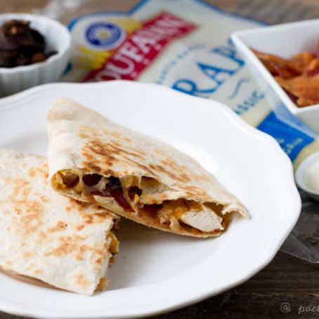 Chicken Bacon Ranch Quesadillas