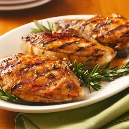 Balsamic-Glazed Grilled Chicken Breasts