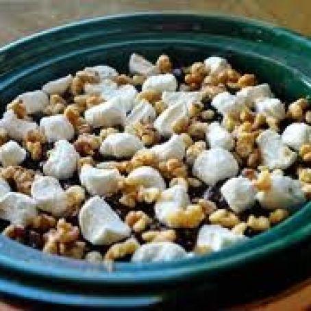 Cake, Rocky road chocolate  (crockpot recipe)