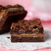 Caramel Filled Brownies
