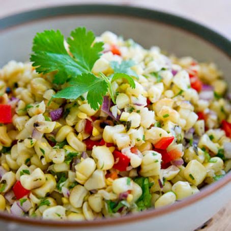 FIRE ROASTED CORN SALSA