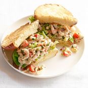 Shrimp Louis Sandwiches