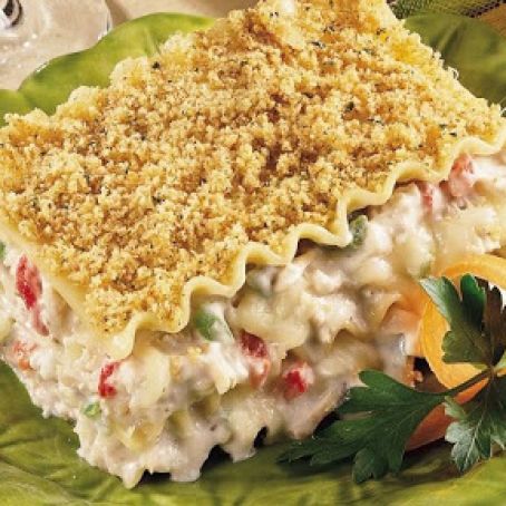 Cream Cheese-Chicken Lasagna
