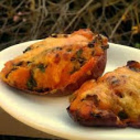 Sweet Potatoes-Stuffed Twice-Baked