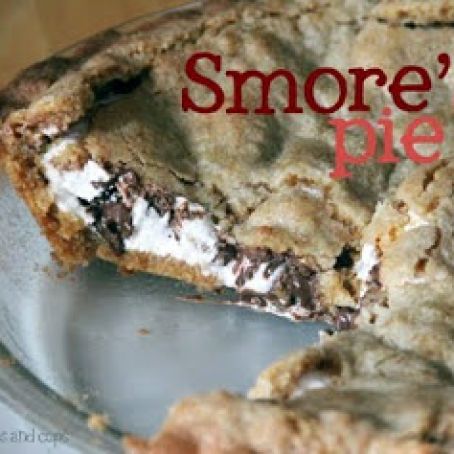 Big Girl S'mores Pie