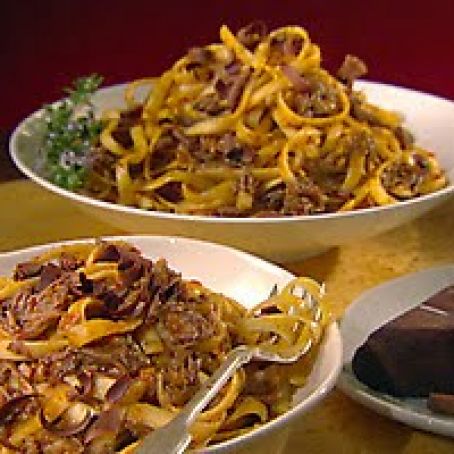 Short Ribs with Tagliatelle