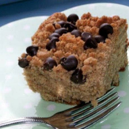 Chocolate and Peanut Butter Streusel Cake