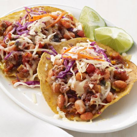 Chipotle Beef Tostadas