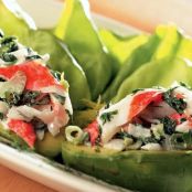 Crab and Spinach Salad