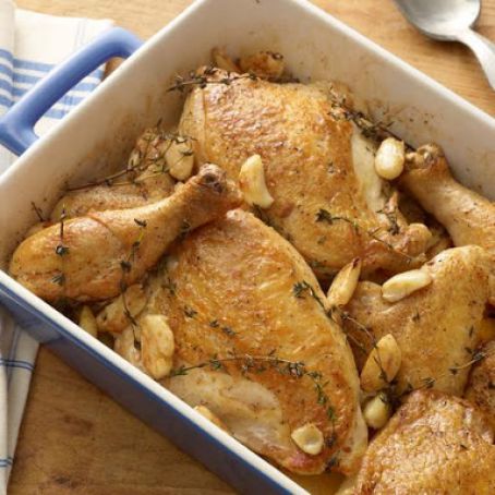 40 Cloves and a Chicken