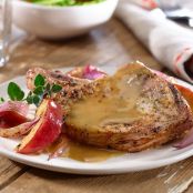 Pork Chops with Apples and Onions