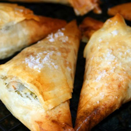 Dinner Spanakopitas