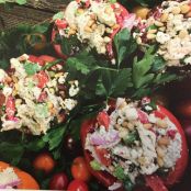 Chicken Salad Stuffed Tomatoes
