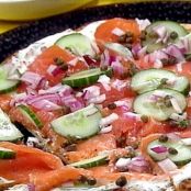 Smoked Salmon Pizza