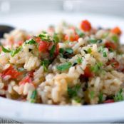 RED PEPPER RISOTTO