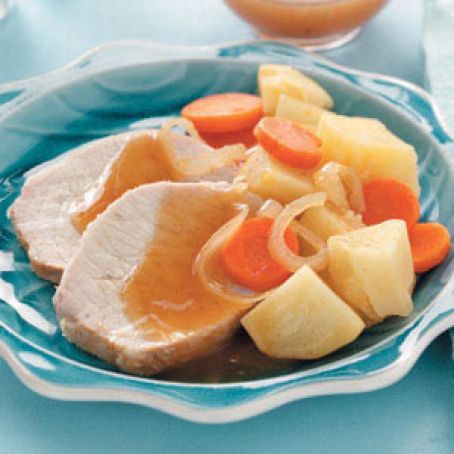 2009 Slow-Cooked Pork Roast Dinner