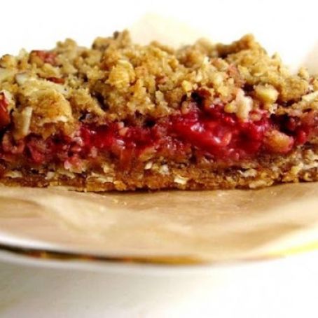 Mango-Raspberry-Coconut Crumble