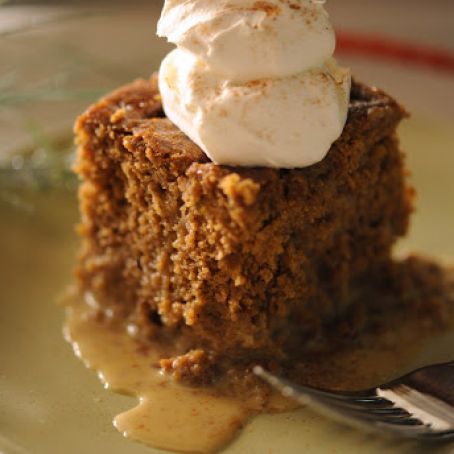 Gingerbread Pudding Cake