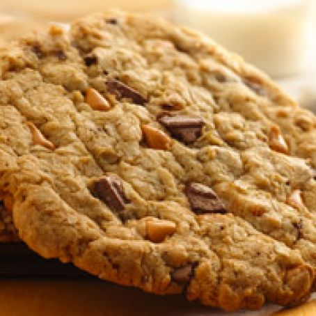 MILK CHOCOLATE BUTTERSCOTCH CAFE COOKIES