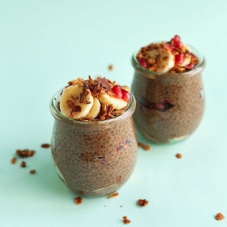Overnight Chocolate Chia Pudding