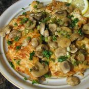 Sole with Creamy Champagne Sauce