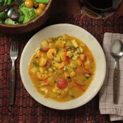 Seafood Chowder with Squash