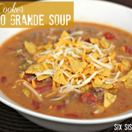 Slow Cooker Nacho Grande Soup