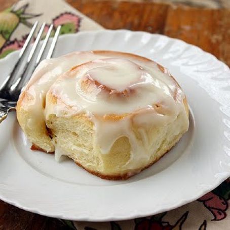 Meyer Lemon Sticky Rolls