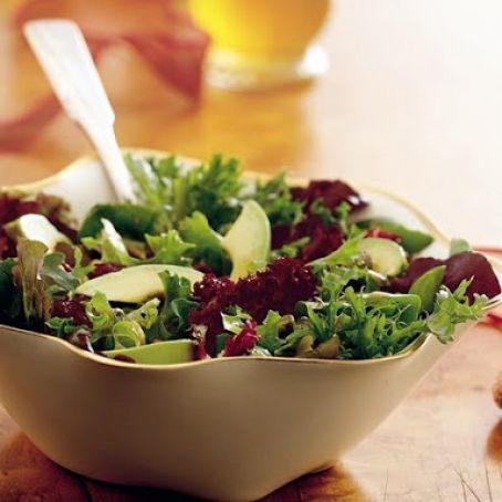 Mixed Baby Greens with Balsamic Vinaigrette