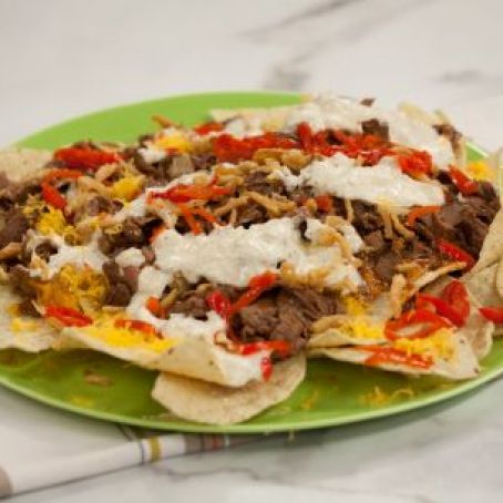 BBQ Roast Beef Nachos