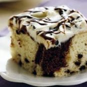 Chocolate Chip Marble Cake