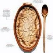 Potato, Shitake & Brie Gratin