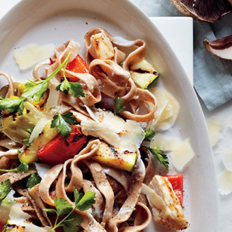 Garden Chicken Alfredo