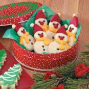 Snowmen Butter Cookies