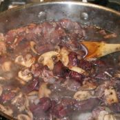 Chicken in Burgundy Wine