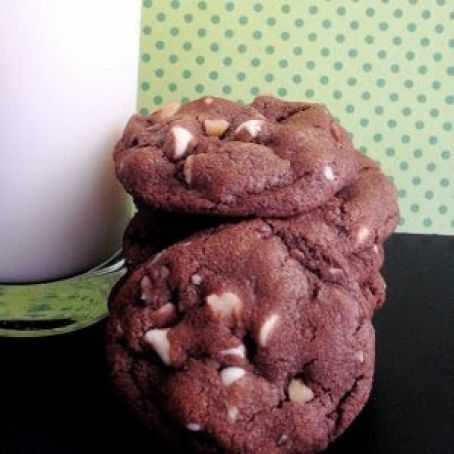 White Chocolate Macadamia Nut Chocolate Cookies