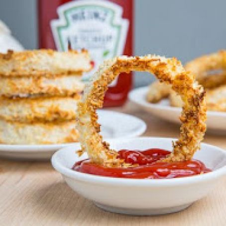 Crispy Baked Onion Rings