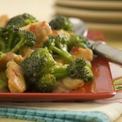 General Tso's Chicken with Broccoli